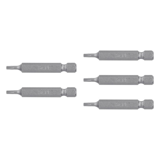 [12212] Estuche con 5 puntas torx T9 largo 2', Truper Expert