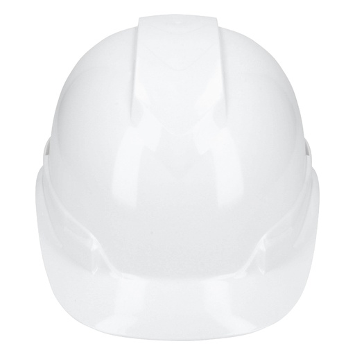 [101258] Casco de seguridad ventilado, ajuste de matraca, blanco