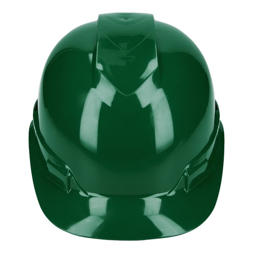 [101270] Casco de seguridad ventilado, ajuste de matraca, verde