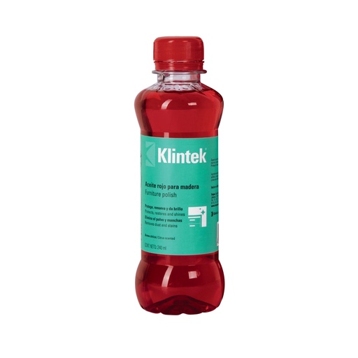 [57070] Aceite rojo para muebles, 240 ml, Klintek