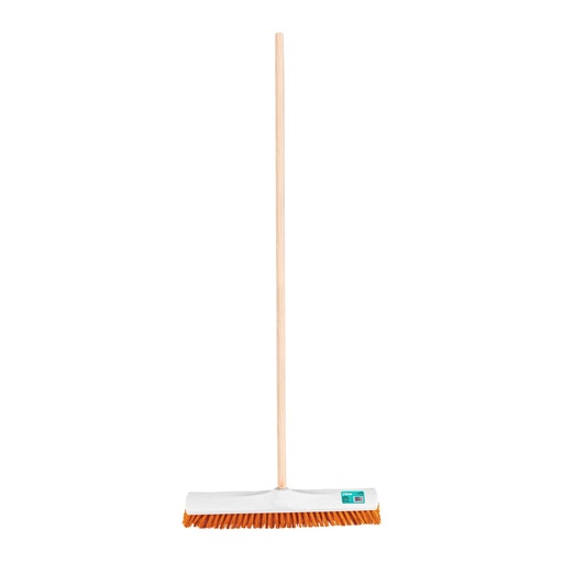 [57036] Cepillo industrial cerda suave de 50 cm con bastón de madera