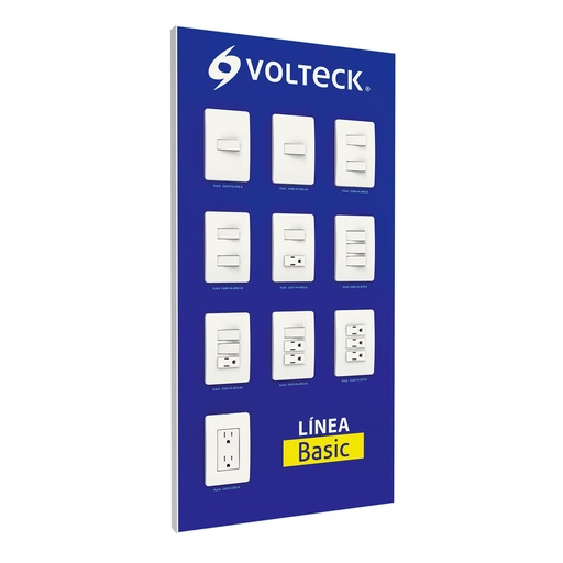 [57026] Exhibidor de Línea Basic armada, Volteck