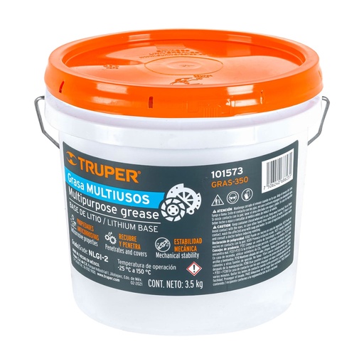 [101573] Grasa de litio multiusos 3.5 kg, Truper