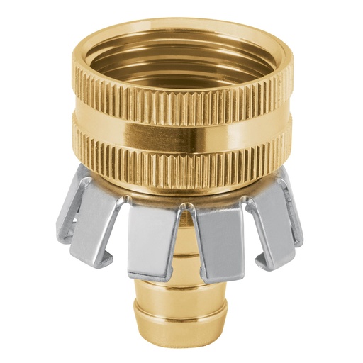[101732] Conector 1/2' hembra tipo garra de aluminio, Truper