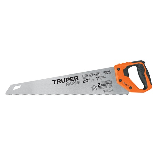 [101869] Serrucho Rapid 20', 7 DPP, mango Comfort grip, Truper