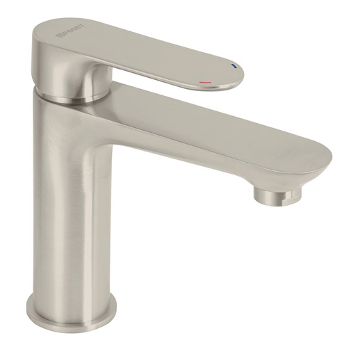 [45179] Monomando satín cuello corto para lavabo, Foset Riviera
