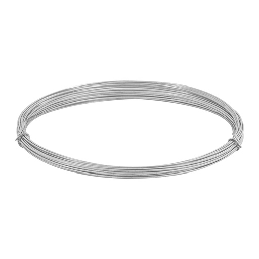 [45115] Rollo de 30 g de alambre galvanizado calibre 20, en bolsa