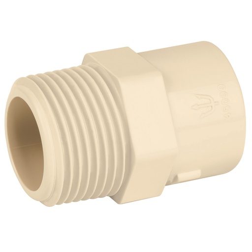 [45099] Conector macho de CPVC 3/4', Foset