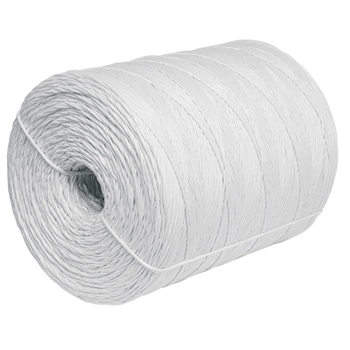 [45038] Rollo de rafia de 1125 m color blanco calibre 3.8 g/m