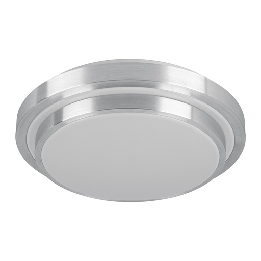 [29008] Luminario LED 24 W plafón decorativo metálico luz día, Basic