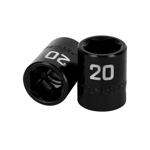 [12420] Dado cuadro 1/2' de impacto 6 puntas de 20 mm, Truper