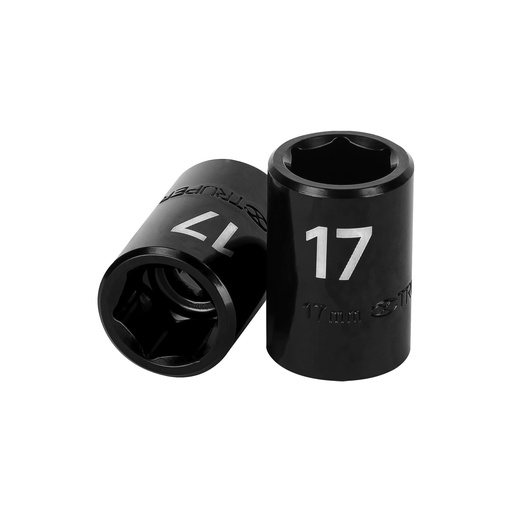 [12417] Dado cuadro 1/2' de impacto 6 puntas de 17 mm, Truper