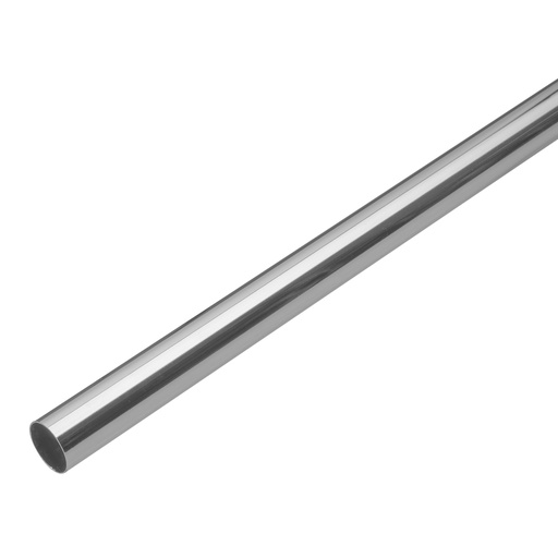 [45896] Tubo redondo de 3.0 m en aluminio para closet, Hermex