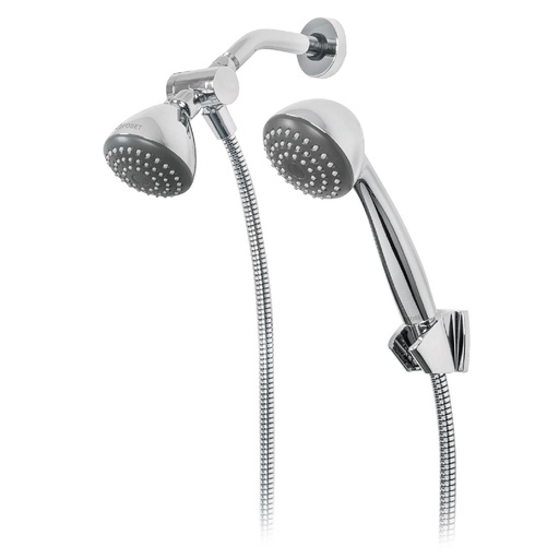 [45788] Regadera 3-1/4' con extensión tipo teléfono, Foset Aero