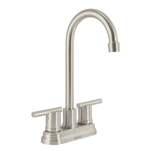 [49942] Mezcladora satín 4' para lavabo cuello tipo bar, Element
