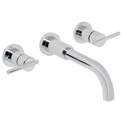 [49927] Mezcladora cromo de pared para lavabo, Foset Element