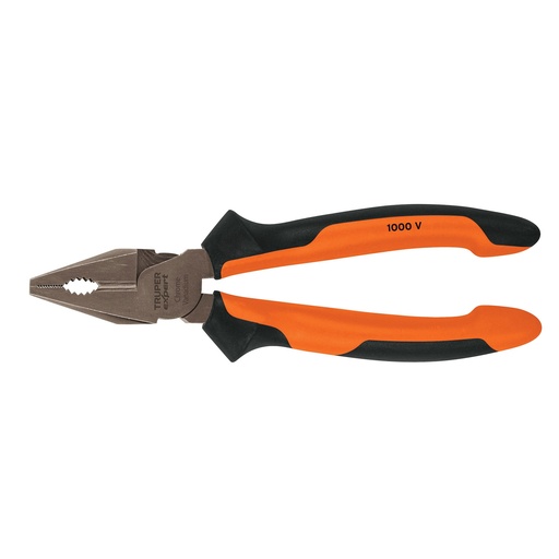 [17330] Pinza para electricista 8' mango Comfort Grip, Truper Expert