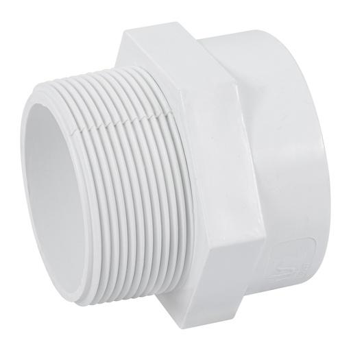 [45547] Adaptador macho de PVC de 2', Foset