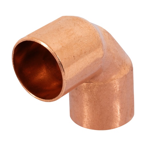[49714] Codo 90° de cobre de 1/2', Foset