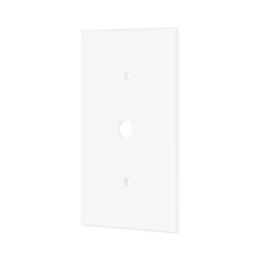 [49712] Placa de ABS para atenuador, Standard, blanco, Volteck