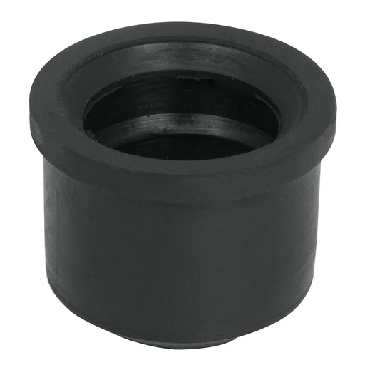 [49625] Chupón de hule negro, 1-1/2' x 1-1/4', Foset