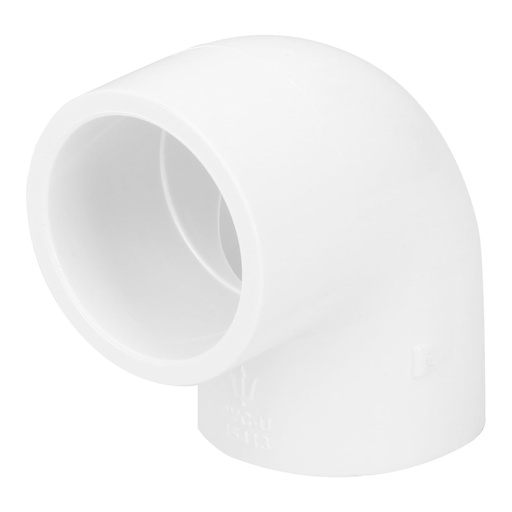 [45413] Codo 90° de PVC de 1', Foset