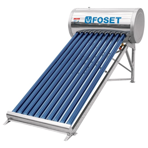 [45270] Calentador solar de agua de 10 tubos 130 L, 3 personas