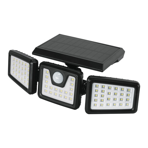 [49782] Luminario Solar LED 7 W con sensor de movimiento, Volteck