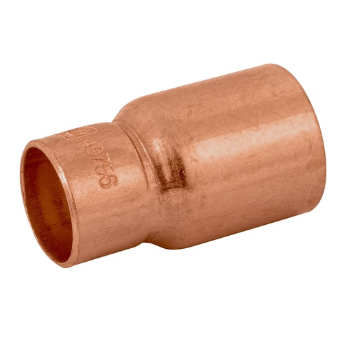 [49756] Cople reducción bushing cobre 3/4'x 1/2', Foset