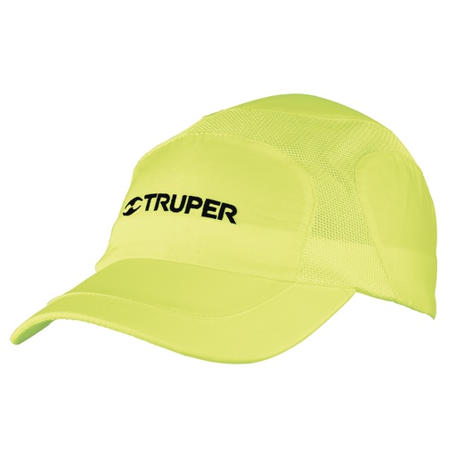 [60439] Gorra Truper color verde, 100% poliéster respirable