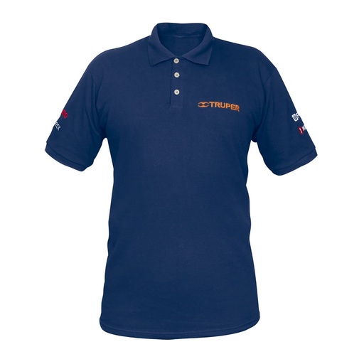 [60462] Playera tipo polo azul, para caballero, talla XG, Truper