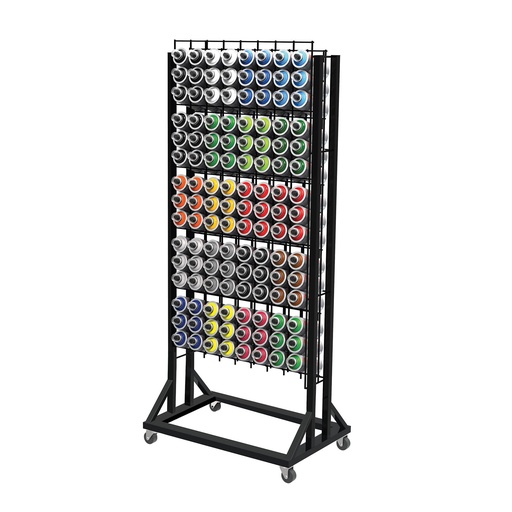 [50330] Rack para 120 pinturas en aerosol, Truper