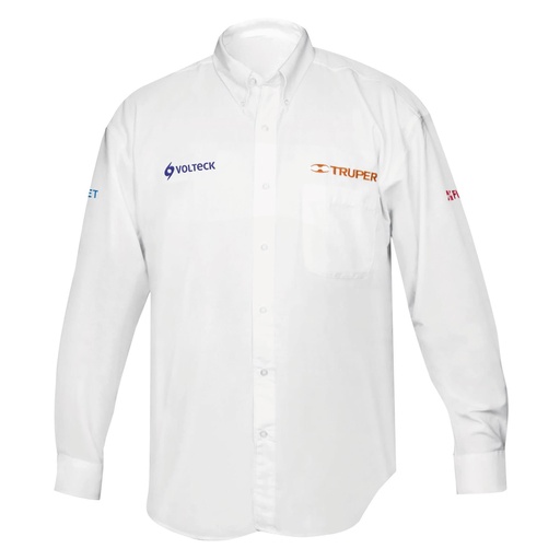 [60363] Camisa blanca para caballero, manga larga talla XG, Truper