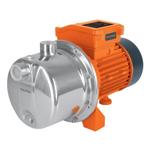 [13559] Bomba eléctrica tipo jet para agua, acero inoxidable, 1 HP