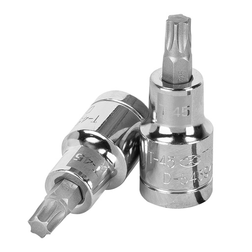 [13438] Dado punta torx T-45, cuadro 1/2', Truper