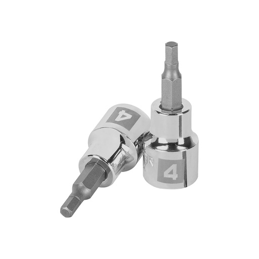 [13485] Dado punta hexagonal de 4 mm, cuadro 3/8', Truper