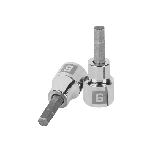 [13487] Dado punta hexagonal de 6 mm, cuadro 3/8', Truper