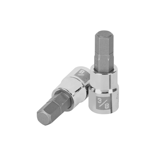 [13467] Dado punta hexagonal de 3/8', cuadro 3/8', Truper