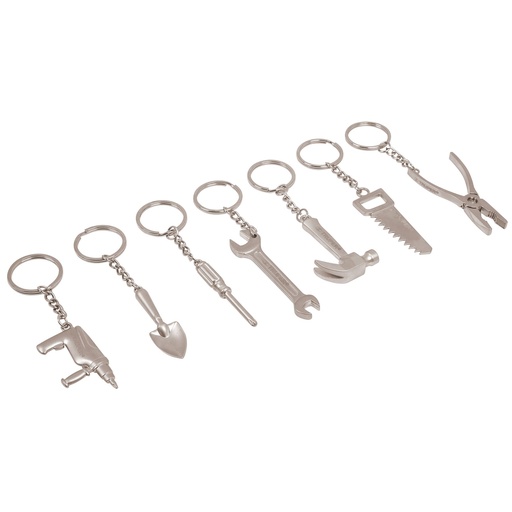 [13337] Pieza de llavero tipo herramienta en display box con 49 pz
