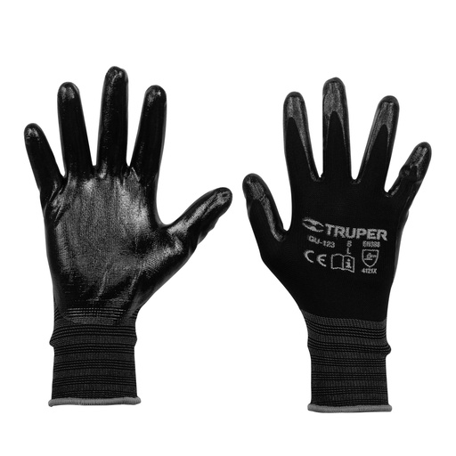 [13295] Guantes de nylon recubiertos de nitrilo, G, Truper