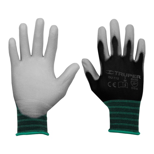 [13291] Guantes de nylon recubiertos de poliuretano, M, Truper