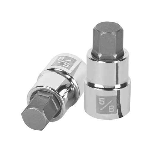 [13257] Dado punta hexagonal de 5/8', cuadro 1/2', Truper