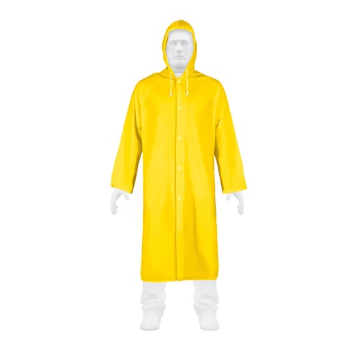 [29963] Gabardina impermeable ligera de PVC, talla M, Pretul
