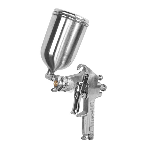 [13061] Pistola p/pintar gravedad LVMP vaso aluminio, 1.7 mm, Truper