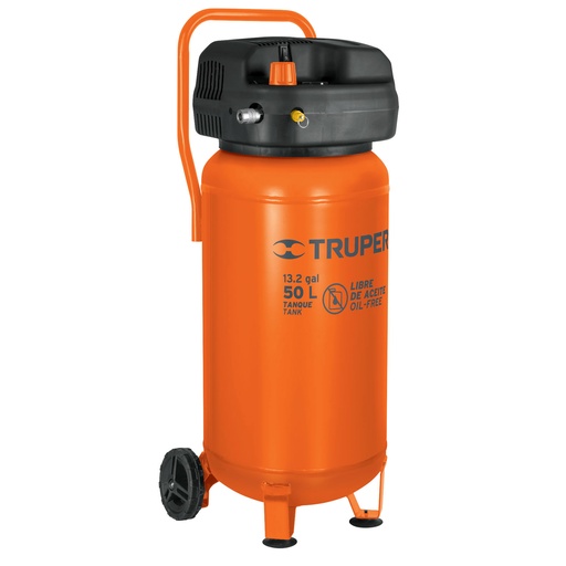 [13847] Compresor de aire libre de aceite, 50 L, 3 HP (potencia máx)