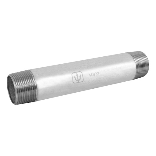 [48833] Niple de acero galvanizado 1-1/4 x 10', Foset