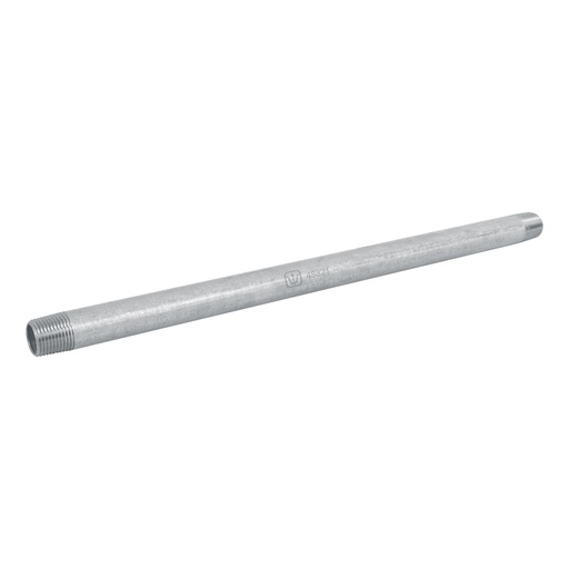 [48821] Niple de acero galvanizado 1/2 x 15', Foset