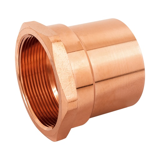 [48900] Conector de cobre, rosca interior 2', Foset