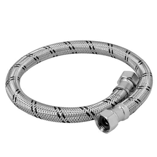 [48965] Manguera para boiler, acero inox, 1/2'x1/2', 60 cm, Foset