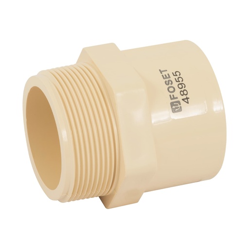 [48955] Conector macho CPVC 2', Foset